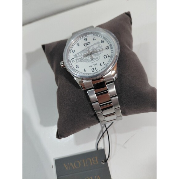 New Bulova 772441 CSX Railroad Locomotive Train Men's Watch/ Time Piece - Picture 6 of 12